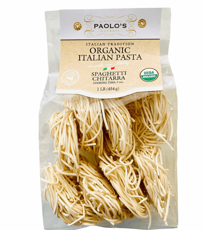 Paolos Spaghetti Chitarra Org Sicilian