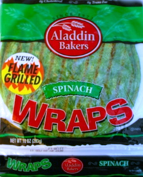 Aladdin Grilled 10 inch Wrap Garden Spinach