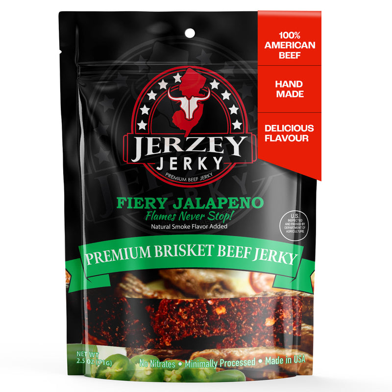 Jerzey Jerky Fiery Jalapeno