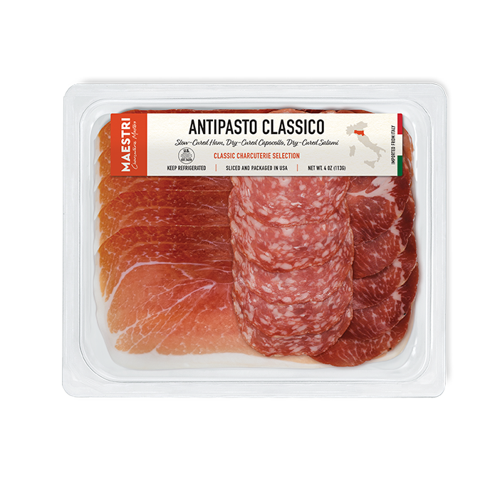 Maestri Antipasto Prosciutto, Coppa, Salame Rustico LT