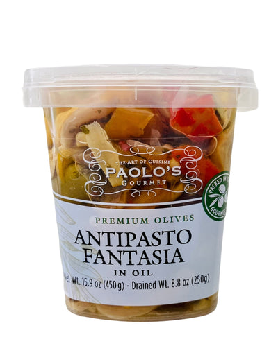 Paolos Antipasto Fantasia Plastic Container