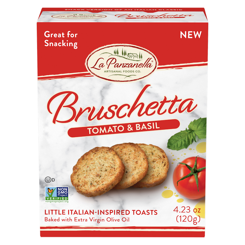 LaPanzanella Tomato Basil Bruschetta