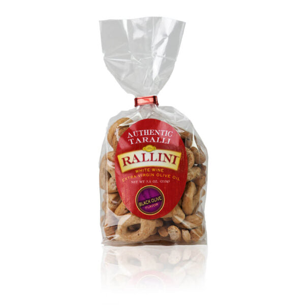 Rallini Black Olive taralli