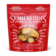 Semifreddi's Super Garlic Crostini