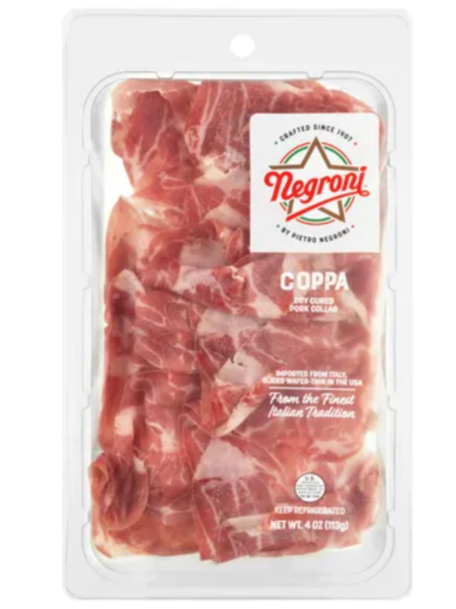 Negroni Chiffonade Coppa