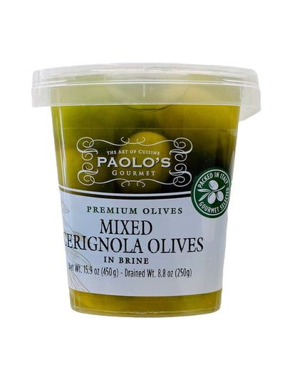 Paolos Olives Cerignola Mixed Plast. Cont.