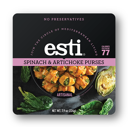 Esti Spinach & Artichoke Purses