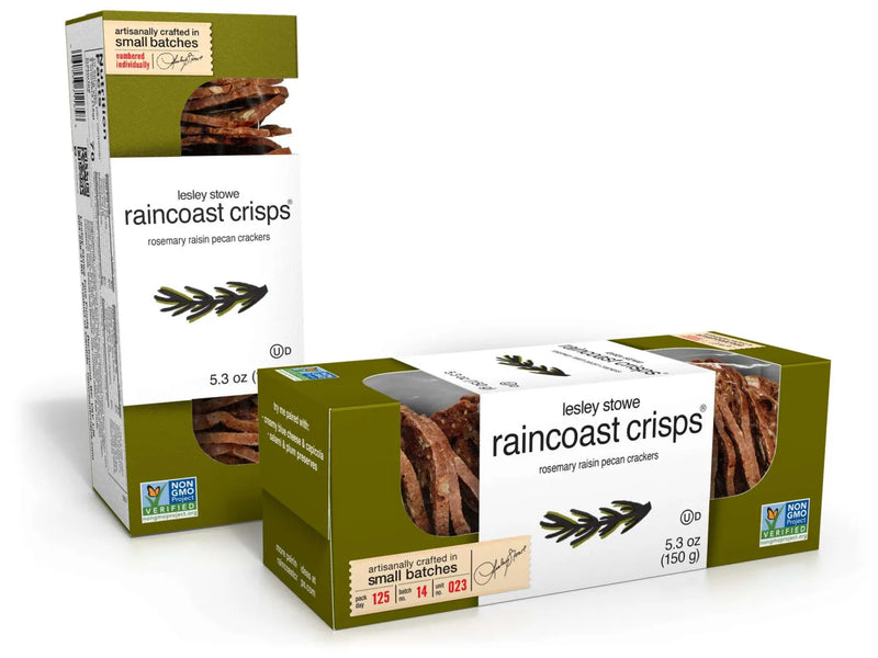 Raincoast Crisps Rosemary Raisin Pecan