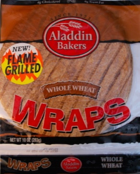 Aladdin Grilled Retail 10 inch Wrap Wheat