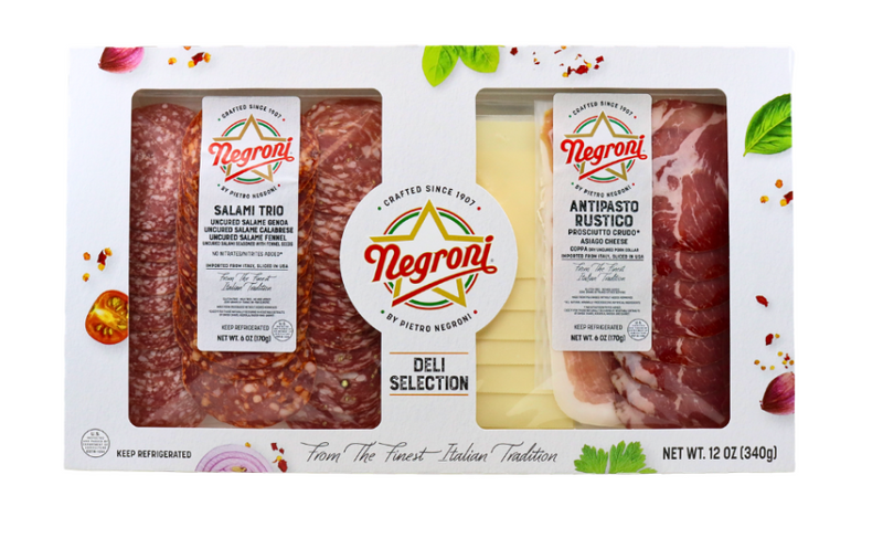Negroni Genoa, Napoli, Calabrese, Coppa, Prosciutto & Asiago, Antipasto Tray