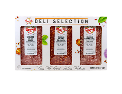 Negroni Salami Trio Holiday Box, Fennel, Genoa, & Calabrese