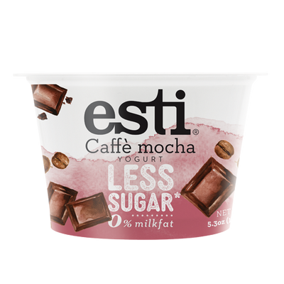 Esti Caffe Mocah 0% Less Sugar Yogurt