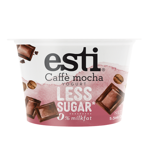 Esti Caffe Mocah 0% Less Sugar Yogurt
