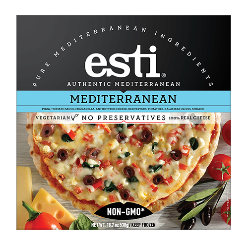 Esti Mediterranean pizza