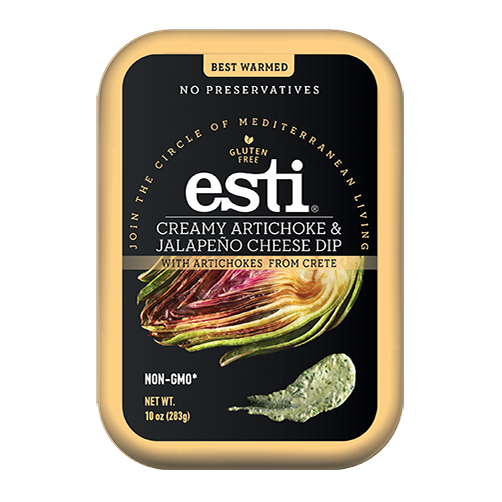 Esti Creamy Artichoke & Jalapēno Cheese Dip