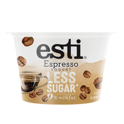 Esti Espresso 0% Less Sugar Yogurt