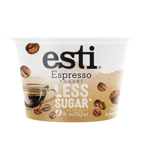 Esti Espresso 0% Less Sugar Yogurt