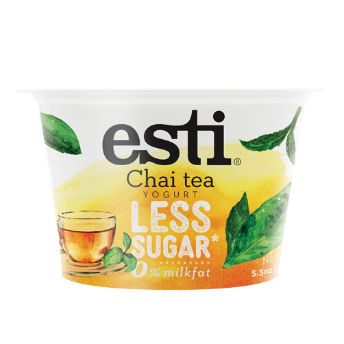 Esti Chai Tea 0% Less Sugar Yogurt