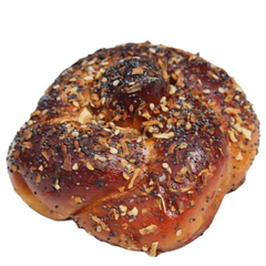 Yoni's Aris Everything Pretzel Challah Rolls