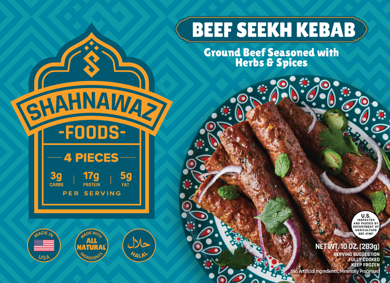 Shahnawaz Beef Seekh Kebab