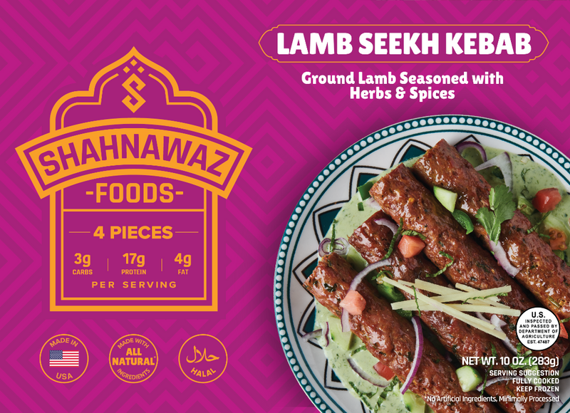 Shahnawaz Lamb Seekh Kebab