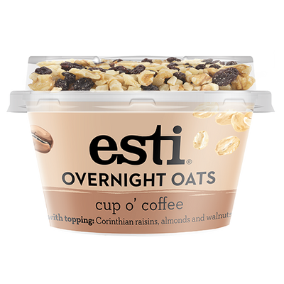 Esti Overnight Oats Cup O' Coffee