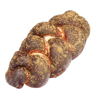 Yoni's Mati's Olive and Zaatar Pretzel Challah Loaf